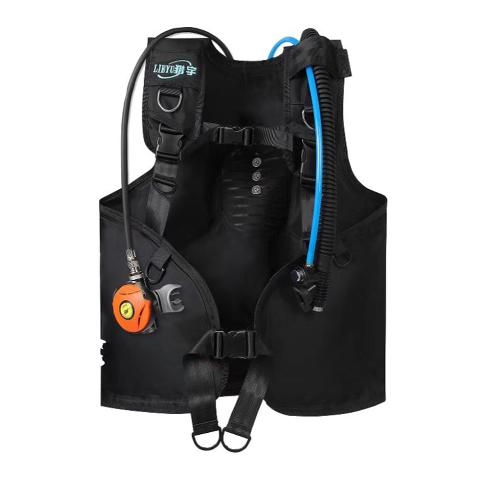 Snorkel Dry Top - BCD-Weste Schwimmkompensator aus Nylon für Schnorcheln,