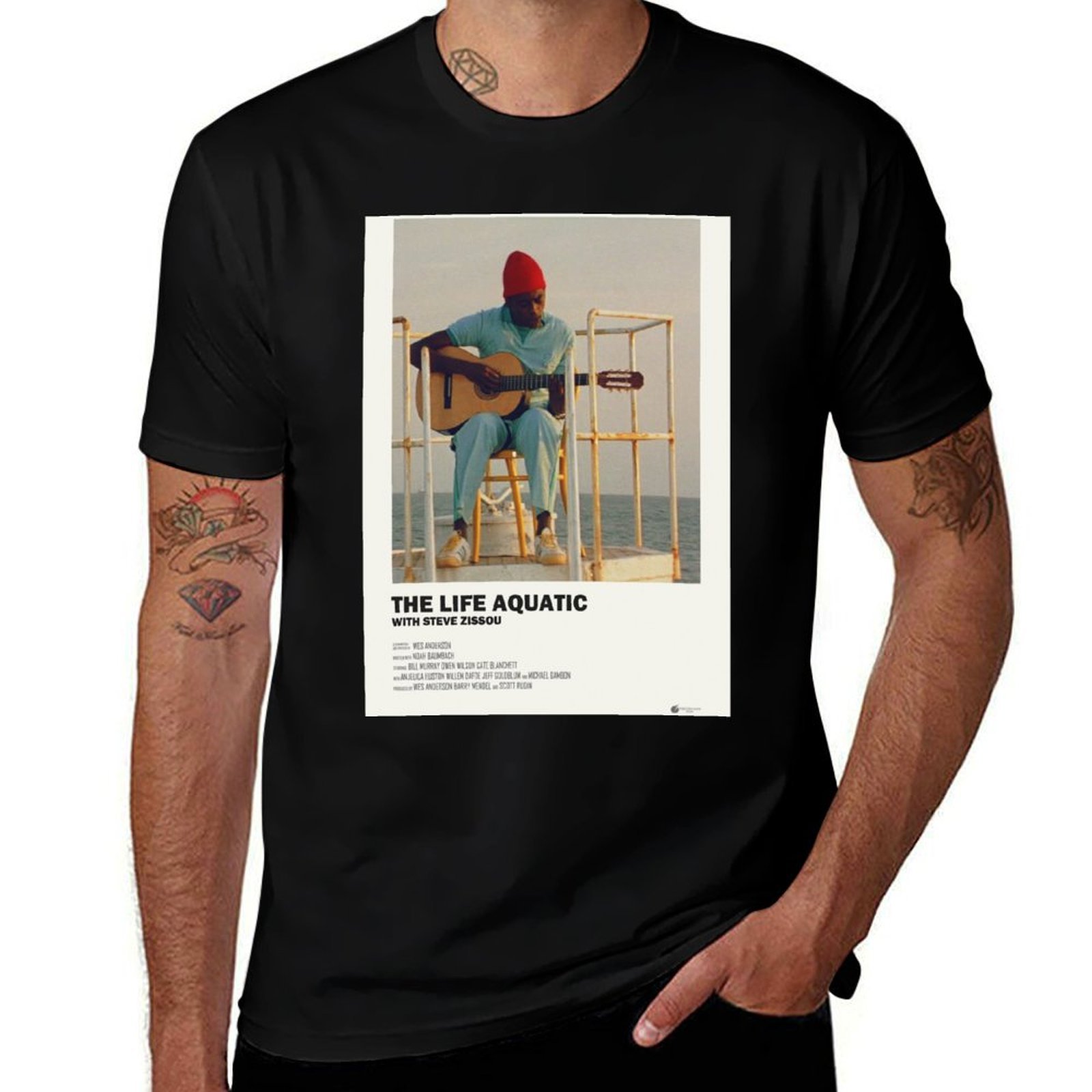 Aquatic Sports Poster - The Life Aquatic Poster T-Shirt Aktivsport