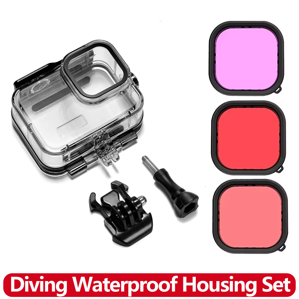 Snorkel Dry Top - 60M/196FT Unterwasser-Wasserdichtes Gehäuse Tauchgehäuse für GoPro
