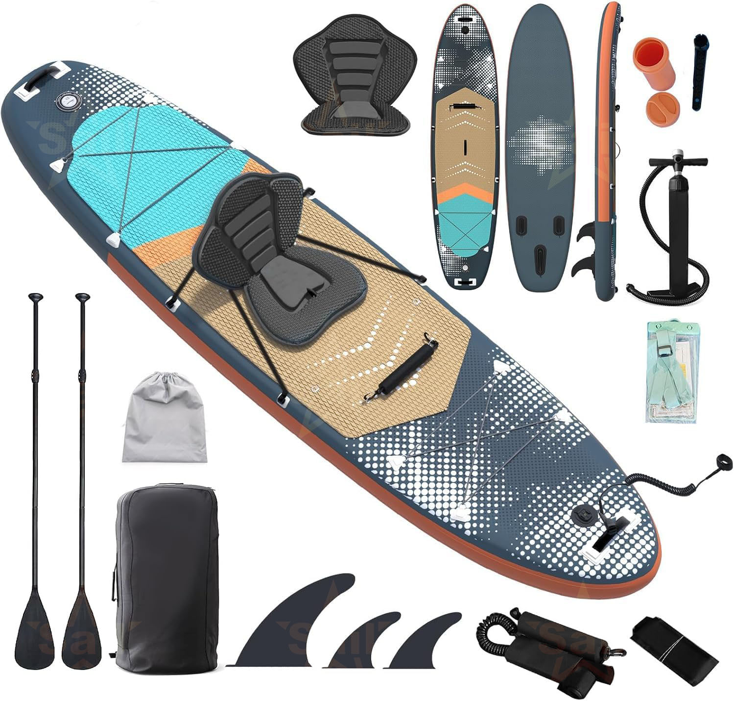 Multifunktionales aufblasbares – Stand Up Paddle Leash Bewertung und Preis
