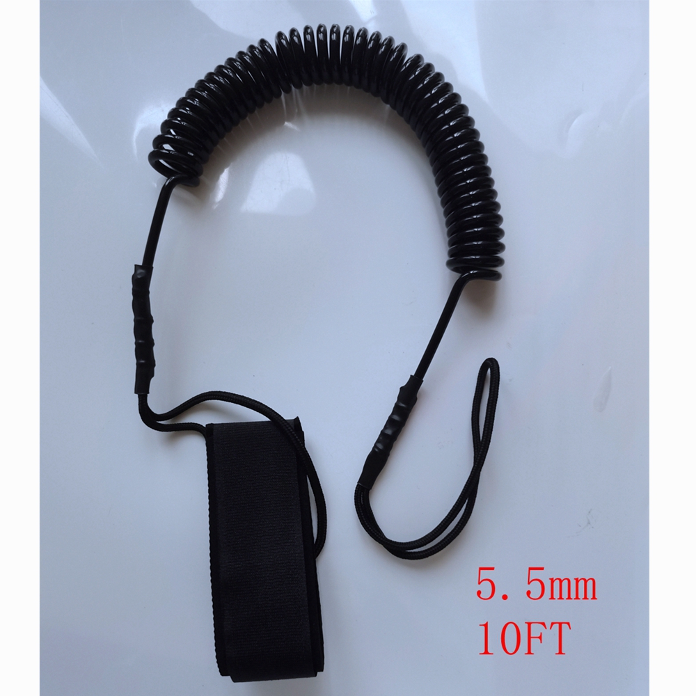 5,5MM 10FT Surfbrett-Fußleine  – Stand Up Paddle Leash Bewertung und Preis